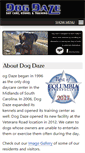Mobile Screenshot of dogdaze-sc.com